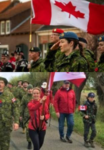 50&egrave;me EDITION DE LA MARCHE CANADIENNE DU SOUVENIR